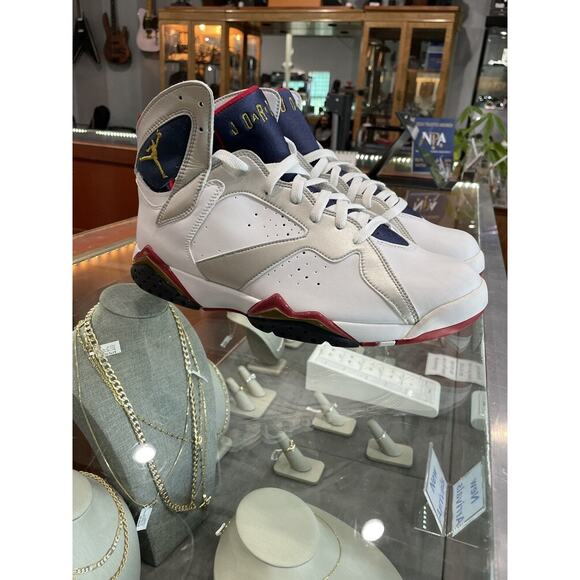 NIKE JORDAN 7 RETRO (OLYMPIC) (2004) 11.5 US 304775171 06-07-04 main image 12